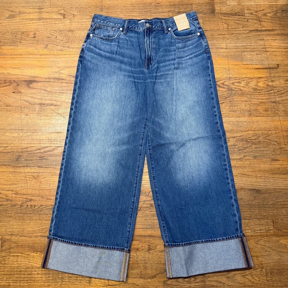 Madewell Superwide-Leg Jeans in Fannin Wash